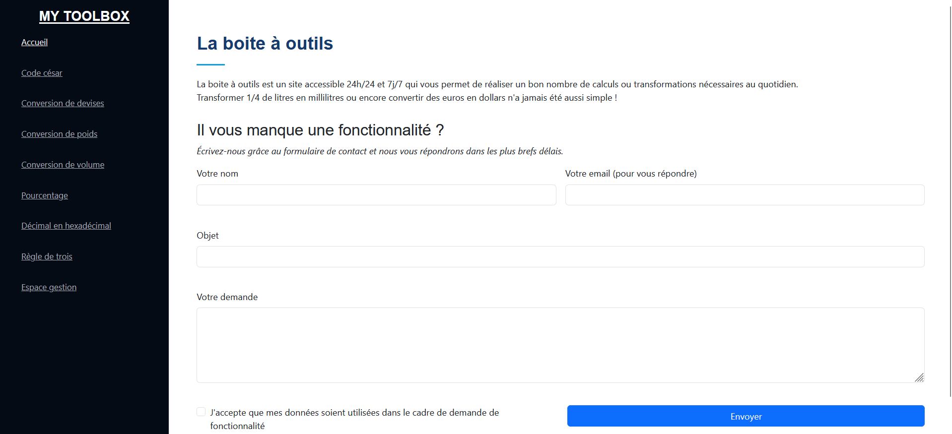 MyToolBox - Audit & Optimisation Site Web